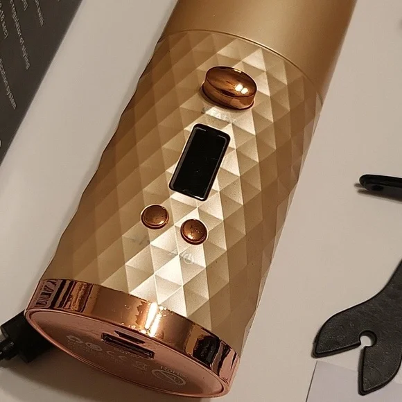 Wireless USB Auto Hair Curler Travel Small Compact Chargeable - Picture 2 of 6